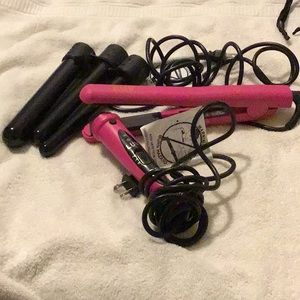 LUV flat iron and curling wand